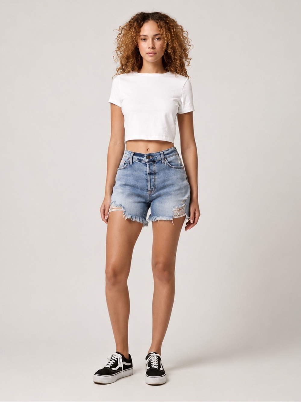 NWT Edyson Delon High Rise Denim Short ~Medium Camden ~ sz 27 & 30